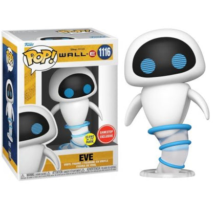 ** Collection Only ** Funko Wall-E POP! Disney Eve Flying (Glow-in-the-Dark) #1116.