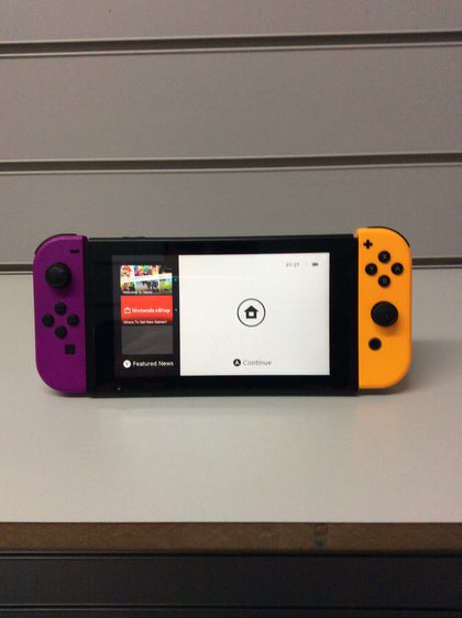 Nintendo Switch Original Orange/Purple Joy Cons - 32GB Storage