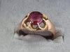 9ct Gold Ruby Ring size "N"