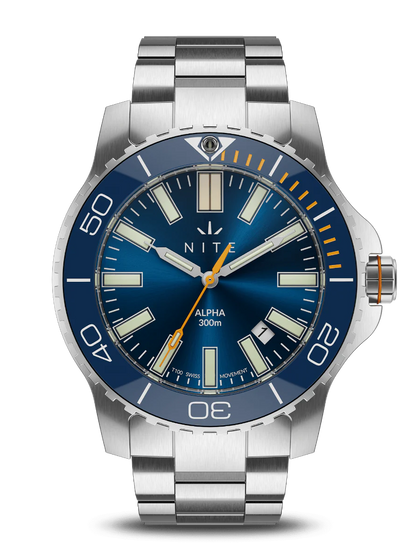 Nite Alpha Horizon Dive Men's Watch**Boxed**