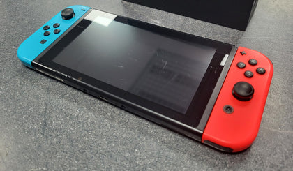 Switch Console, 32GB + Neon Red/Blue Joy-Cons