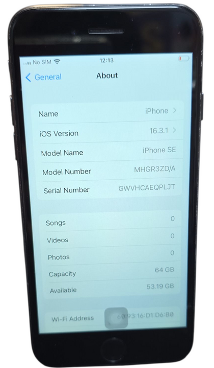 Apple Iphone SE 64GB