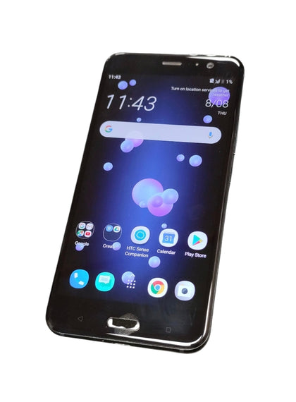 HTC U11 64GB Smartphone Unlocked - Brilliant Black**Unboxed**
