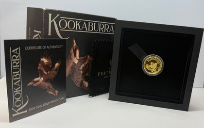Kookaburra 2024 1/4oz gold proof coin