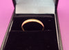 18CT - Yellow Gold Band Ring - 1.86g - Size O