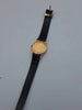 Zenith Vintage 1970's 9ct Yellow Gold Cased Manual Dress Watch - Unboxed With Leather Strap