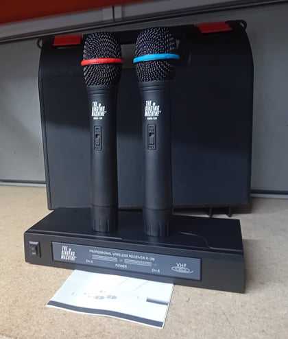 The Singing Machine - Wireless Karaoke R-109 Receiver with 2 Wireless Microphones.