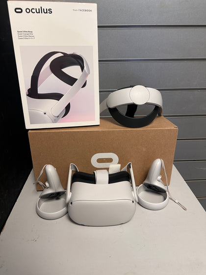 Meta Quest 2 128GB Headset with Elite Strap