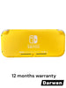 Nintendo Switch Lite Yellow with 128gb memory card