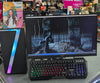 Gaming desktop pc with monitor,keyboard,mouse