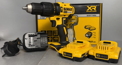 DeWalt DCD778D2 18v 2x 2ah Li-ion Xr Brushless Cordless Combi Drill ** Boxed **
