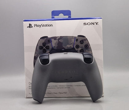 PS5 Dualsense Wireless Controller - Grey Camouflage