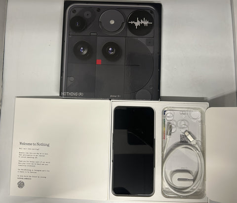 Nothing Phone (3) 5G 12GB Ram/256gb Unlocked Black Boxed