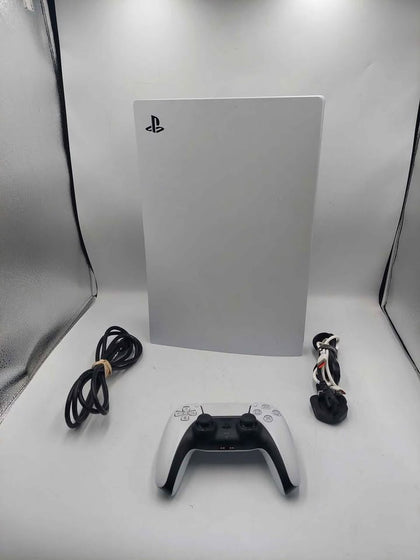 PlayStation 5 console digital edition 825GB White Unboxed with Controller and power cables