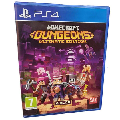 Minecraft Dungeons: Ultimate Edition (ps4).