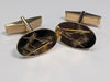 9CT GOLD MASONIC CUFF LINKS
