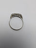 18CT GOLD/PLATINUM DIAMOND RING SIZE P.5 PRESTON STORE