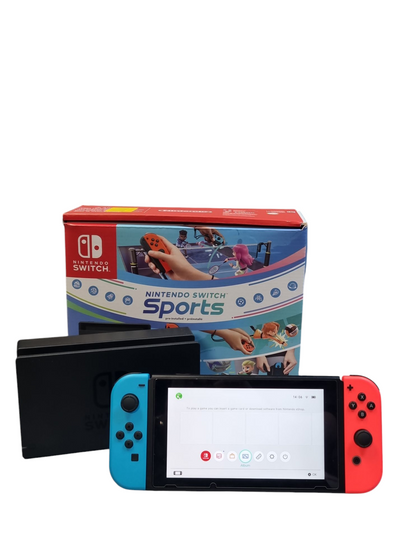 Nintendo Switch Neon Red/Neon Blue **Game not included**