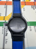 Mondaine Helvetica No. 1 Light New York 38mm Blue Limited Edition Swiss Watch