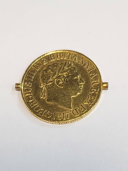 22ct 1817 George III Gold Sovereign - 7.96g
