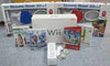 Wii Console Bundle - 2x Wii Remotes, 2x Nunchucks and 4 Games