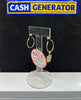 14ct Gold Hoops, 1.55g