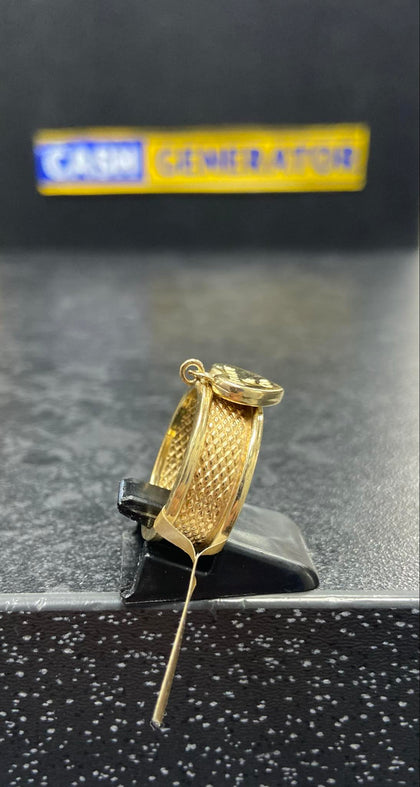 14ct Gold Ladies Tiffany Design Heart Ring (Size O) 2.62g