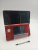 Nintendo 3DS red console with stylus and charger UNBOXED