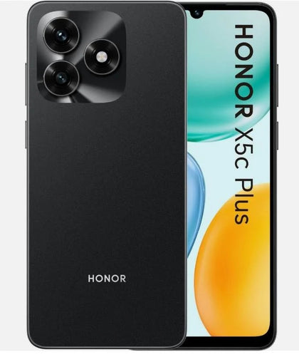Honor X5c Plus - 64 Gb, Midnight Black Unlocked & Sim Free Smartphone