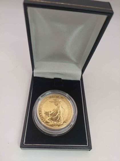 Britannia 2024 1oz 999.9 Fine Gold Coin In Plastic Case