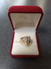Stunning 14ct Gold Ring Size-N 1/2