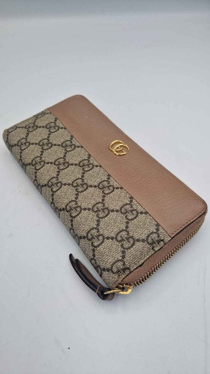 2023 Gucci GG Marmont Zip Around Wallet - Bi Colour - With Box & Receipts
