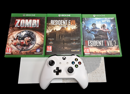 Xbox One S 1TB Console Survival Horror Bundle