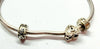 Chamilia Sterling Silver Oval Snap Charm Bracelet
