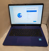 HP Stream Laptop 14s-dq0012na - 14in,  4GB Ram, 128GB SSD,  Intel Celeron N4120 Blue