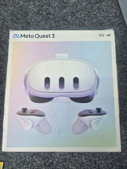 Meta Quest 3 VR Headset (With Controllers) - 512GB, C