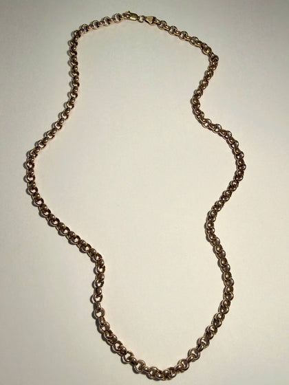 9CT Gold Belcher Chain 20 Inch