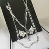 925 Sterling Silver Chain 23" 27.8g With Dragon Pendant BOX INCLUDED