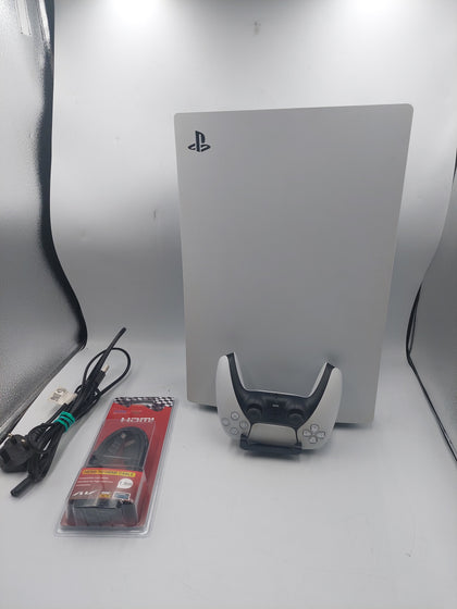 PlayStation 5 console digital edition 825GB White with Controller and power cable