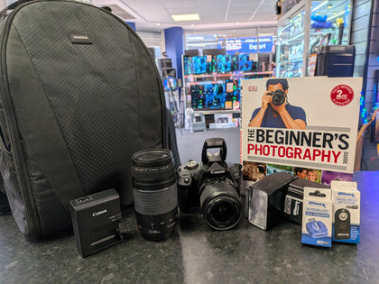 Canon Eos 2000D dslr Camera Kit With 2 x Lenses