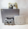 Sony PlayStation One Mini Slim Console - White + Games