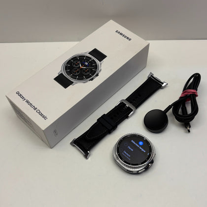 Samsung Galaxy Watch8 Classic 46mm Model SM-L505F in Black Boxed