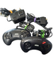 Sega Megadrive Retro Console + 2x Black Original Black Controller