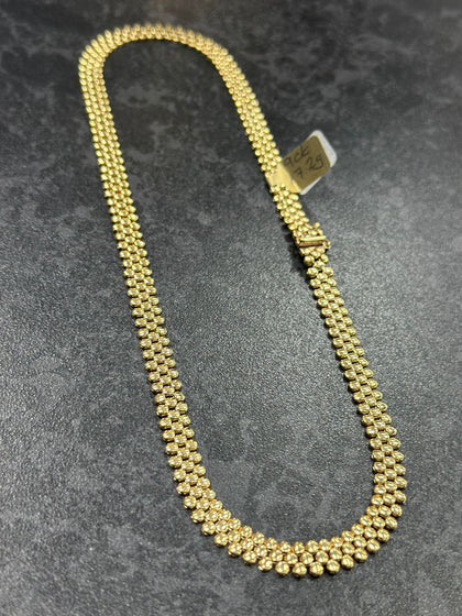 9ct Gold 17.2g Choker Chain 18