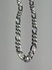Brand New Silver Figaro Chain