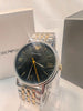 Emporio Armani AR11228 Quartz Mens Watch - 41mm - Green Dial - Two Tone Round Bracelet - Boxed