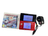 Nintendo 3DS - Handheld Game Console - Metallic Red - x2 Games