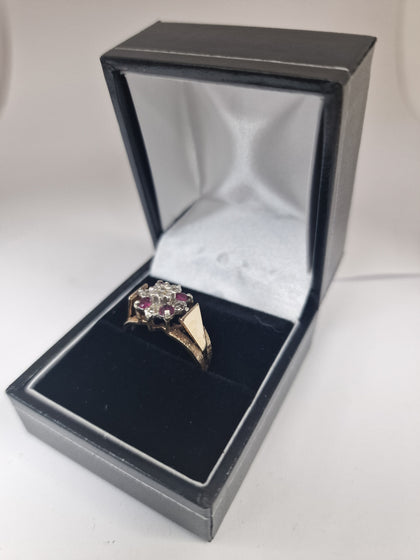Gold Ring 375 9ct 3.9G Size M