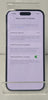 Apple iPhone 14 Pro, 128GB, Silver - Unlocked *100% Battery Health*