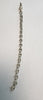 925 Silver Patterned Tulip Bracelet - 8" Length - 18.50G - New